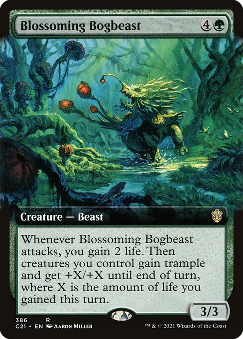 Blossoming Bogbeast - Commander 2021 - #386