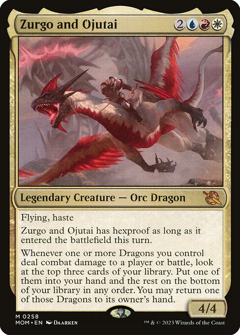Zurgo and Ojutai - March of the Machine - #258