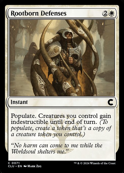 Rootborn Defenses - Ravnica: Clue Edition - #71