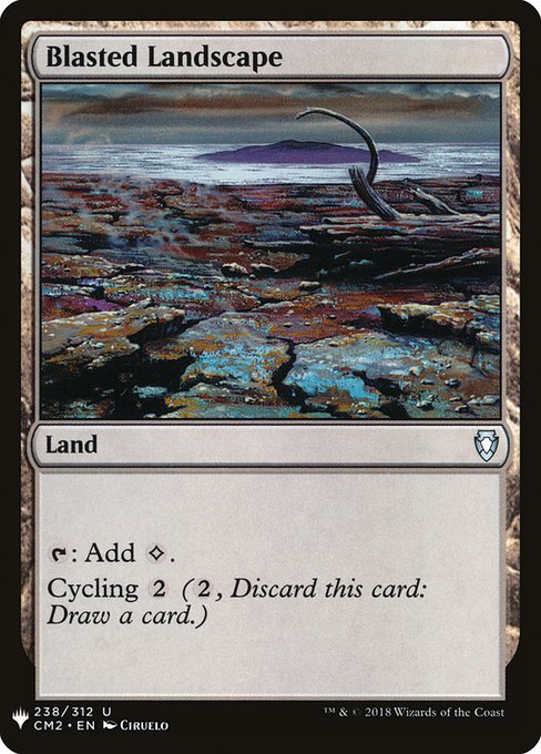 Blasted Landscape - The List Reprints - #CM2-238