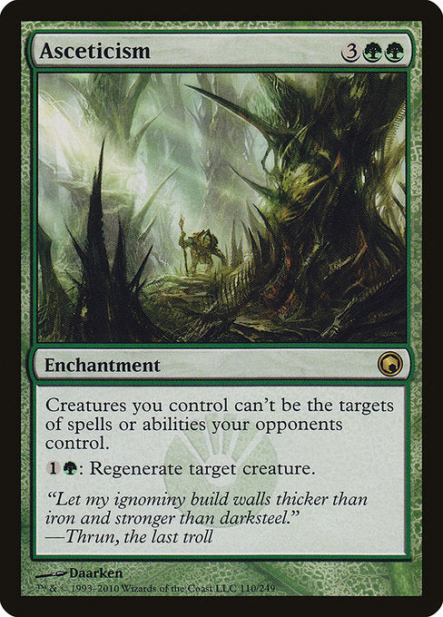 Asceticism - Scars of Mirrodin - #110