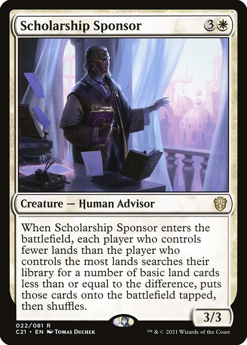 Scholarship Sponsor - Commander 2021 - #22