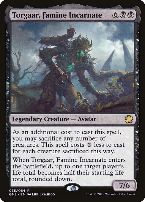 Torgaar, Famine Incarnate - Magic Game Night 2019 - #35