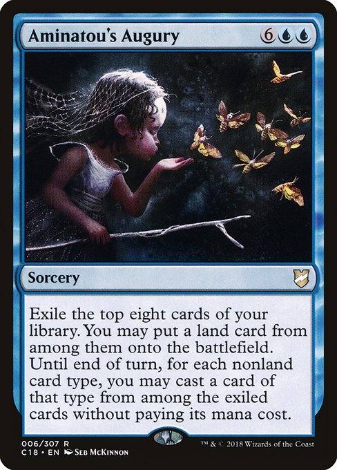 Aminatou's Augury - Commander 2018 - #6