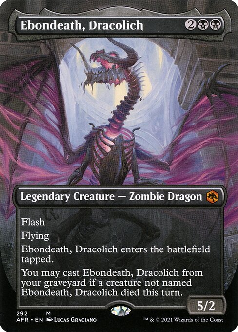 Ebondeath, Dracolich - Adventures in the Forgotten Realms - #292