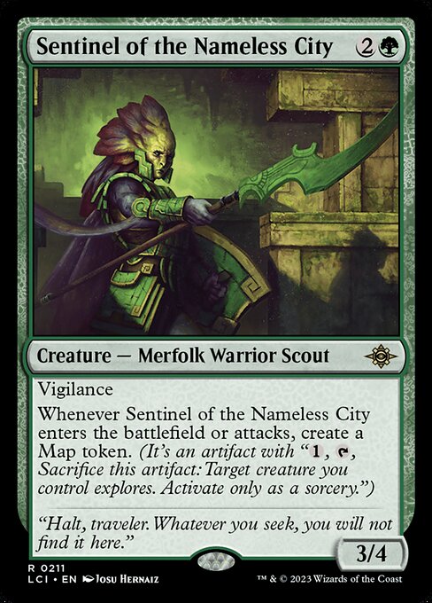 Sentinel of the Nameless City - The Lost Caverns of Ixalan - #211