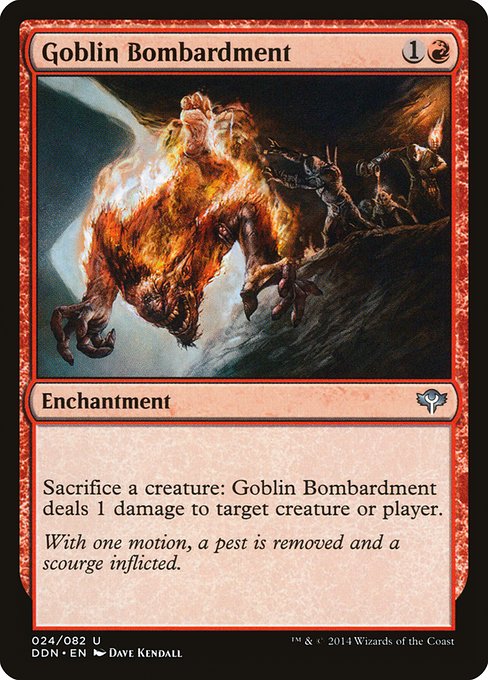 Goblin Bombardment - Duel Decks: Speed vs. Cunning - #24