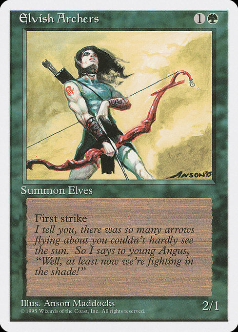 Elvish Archers - Fourth Edition - #243