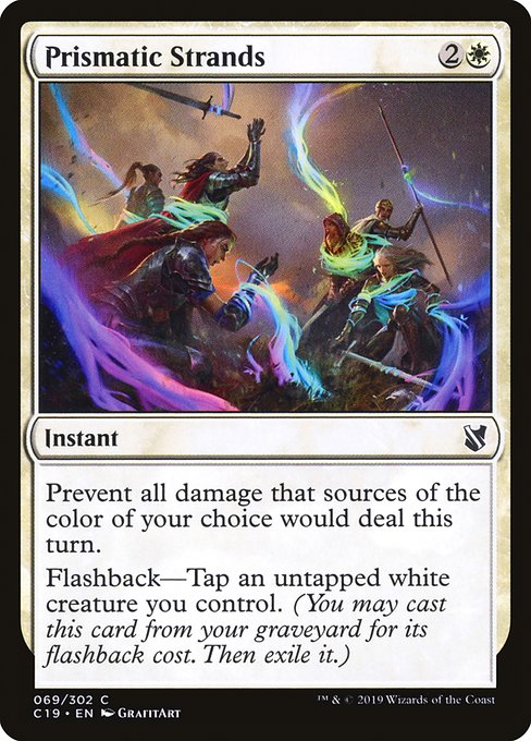 Prismatic Strands - Commander 2019 - #69