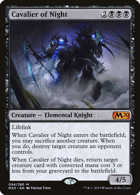Cavalier of Night - Core Set 2020 - #94