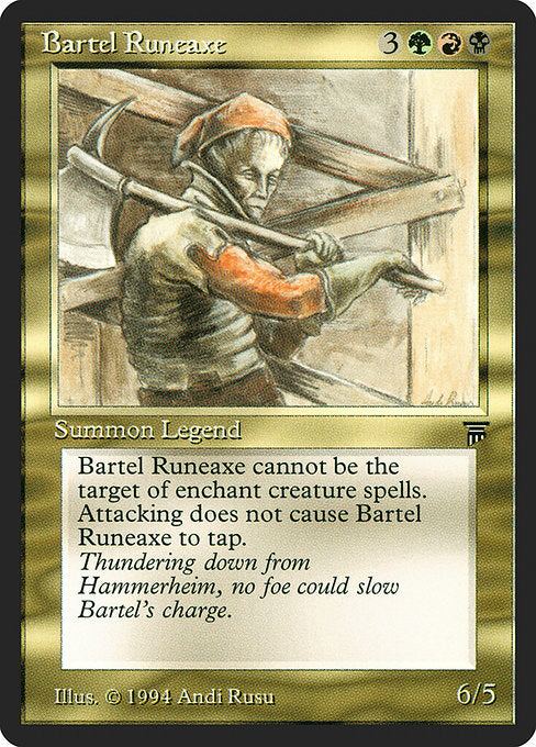 Bartel Runeaxe - Legends - #222