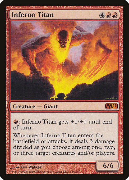 Inferno Titan - Magic 2011 (M11) - #146