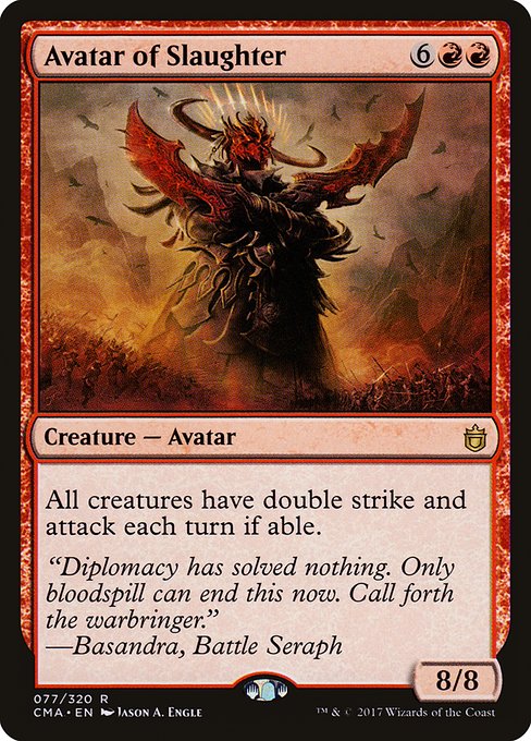Avatar of Slaughter - Commander Anthology - #77