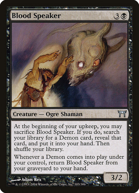 Blood Speaker - Champions of Kamigawa - #103