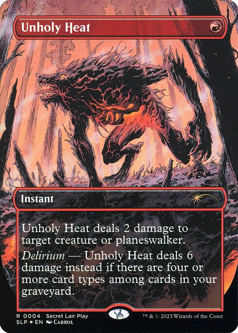 Unholy Heat - Secret Lair Showdown - #4