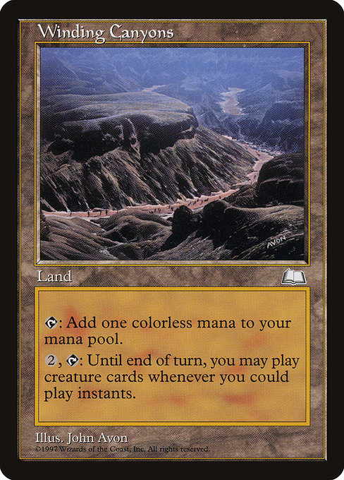 Winding Canyons - Weatherlight - #167