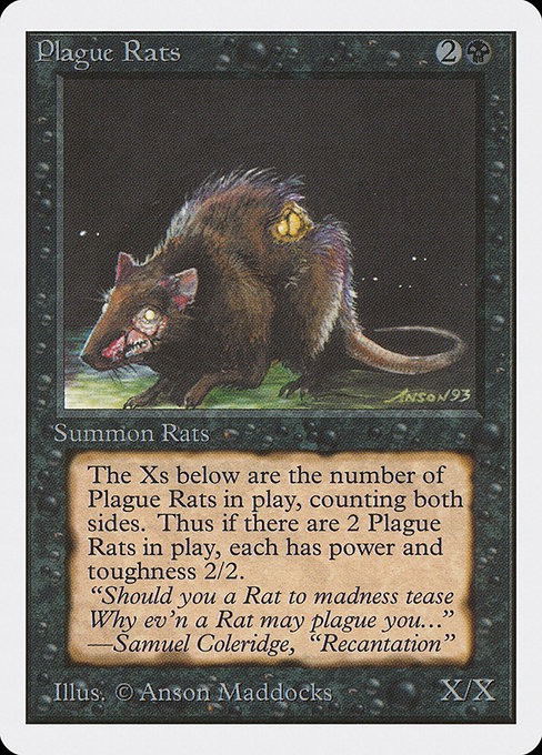 Plague Rats - Unlimited Edition - #122