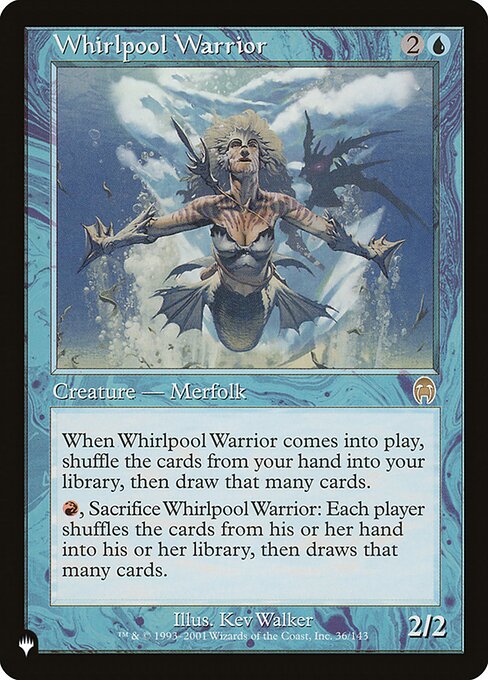 Whirlpool Warrior - The List Reprints - #APC-36
