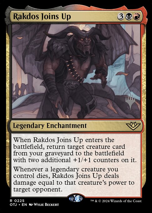 Rakdos Joins Up - Promo Pack: Outlaws of Thunder Junction - #225p