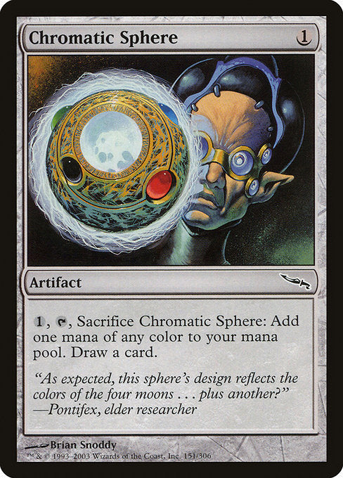Chromatic Sphere - Mirrodin - #151