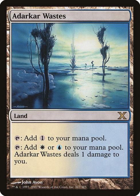 Adarkar Wastes - 10th Edition - #347