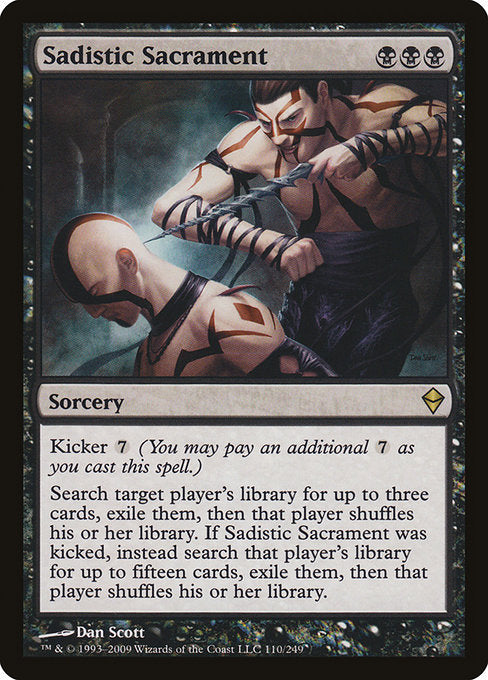 Sadistic Sacrament - Zendikar - #110