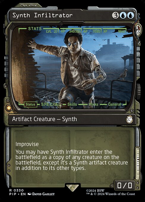 Synth Infiltrator - Universes Beyond: Fallout - #330