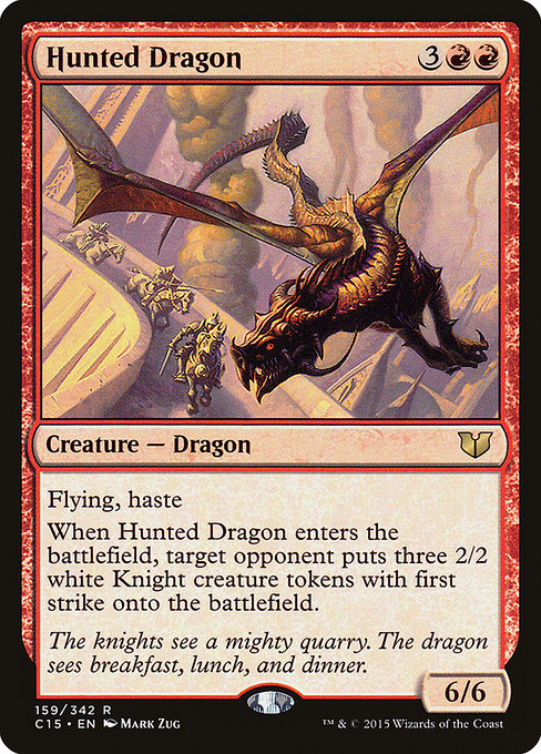 Hunted Dragon - Commander 2015 - #159