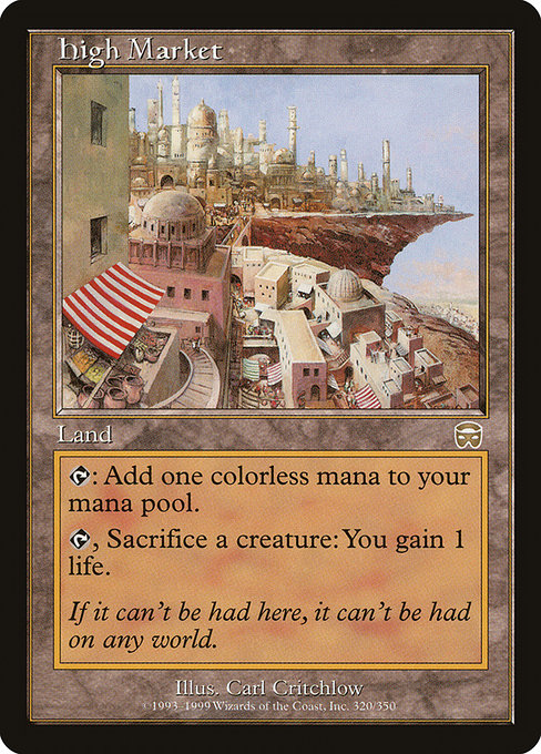High Market - Mercadian Masques - #320