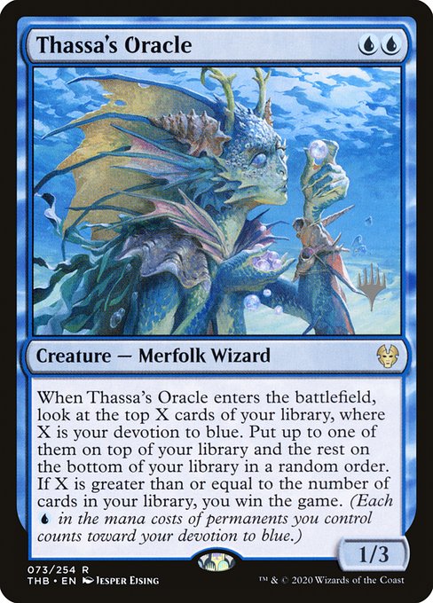 Thassa's Oracle - Promo Pack: Theros Beyond Death - #73p