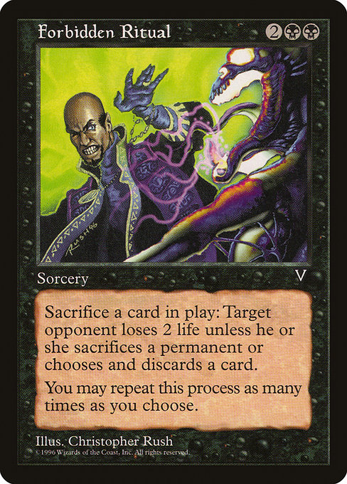 Forbidden Ritual - Visions - #60