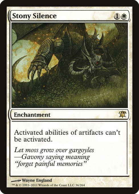 Stony Silence - Innistrad - #36