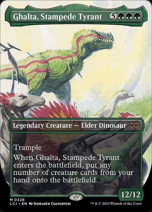 Ghalta, Stampede Tyrant - The Lost Caverns of Ixalan - #326