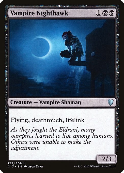 Vampire Nighthawk - Commander 2017 - #129