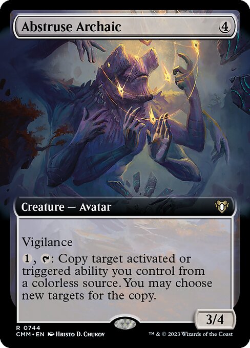 Abstruse Archaic - Commander Masters - #744
