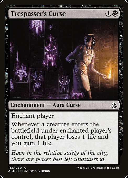 Trespasser's Curse - Amonkhet - #112