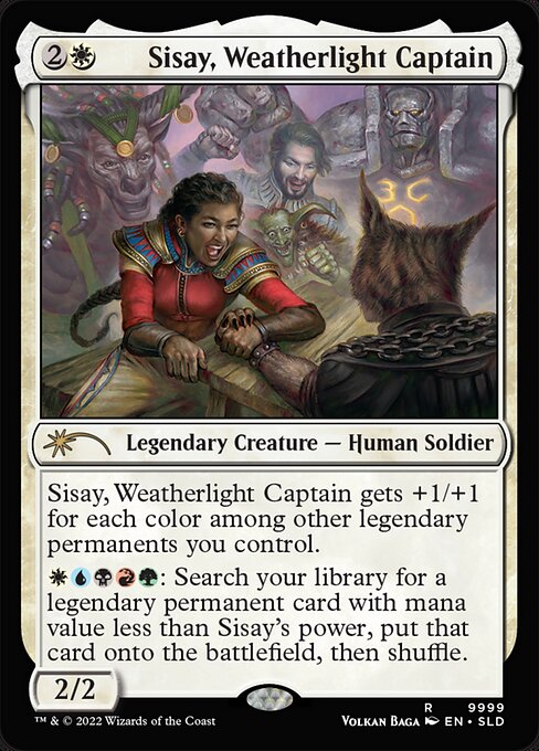 Sisay, Weatherlight Captain - Secret Lair Drop Series - #9999