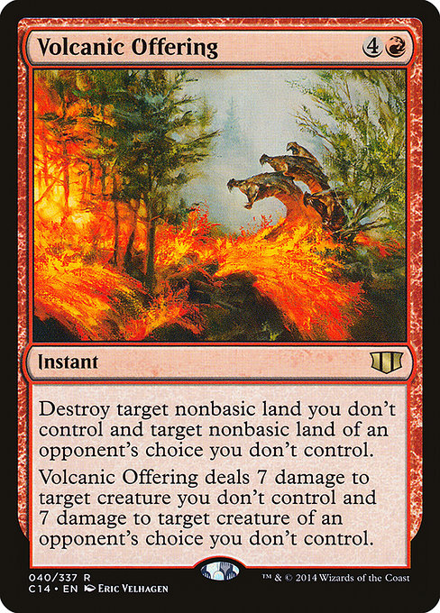Volcanic Offering - Commander 2014 - #40