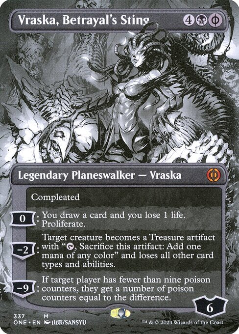 Vraska, Betrayal's Sting - Phyrexia: All Will Be One - #337