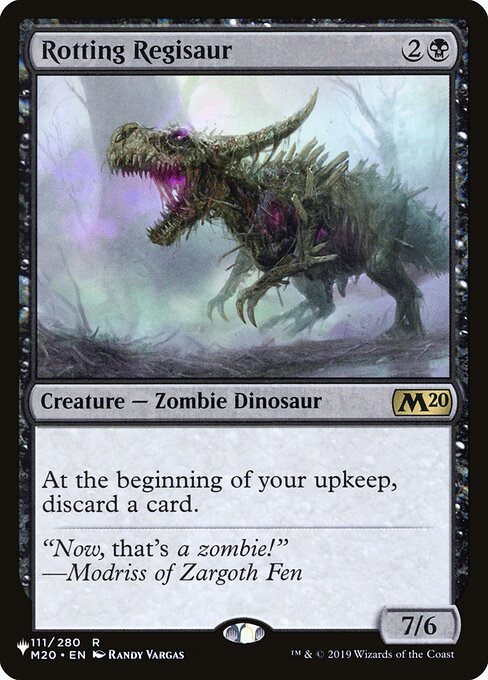 Rotting Regisaur - The List Reprints - #M20-111
