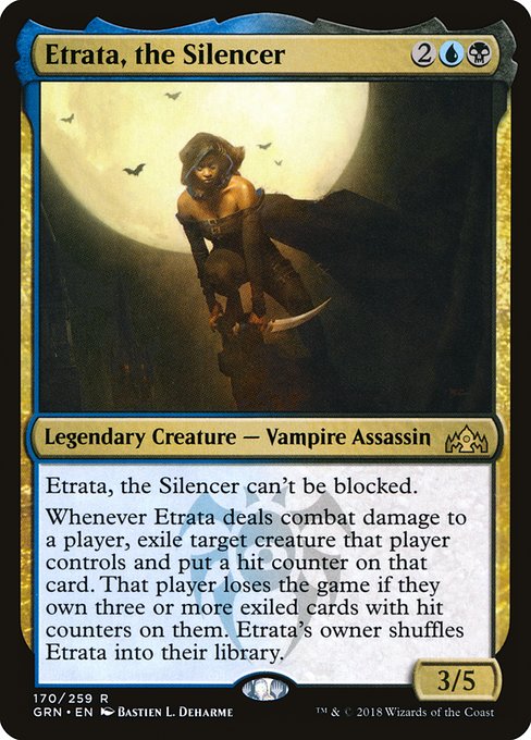 Etrata, the Silencer - Guilds of Ravnica - #170