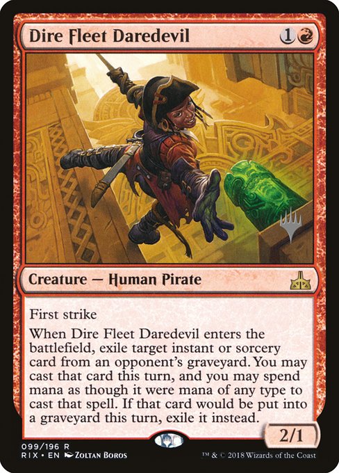 Dire Fleet Daredevil - Promo Pack: Core Set 2020 - #99p