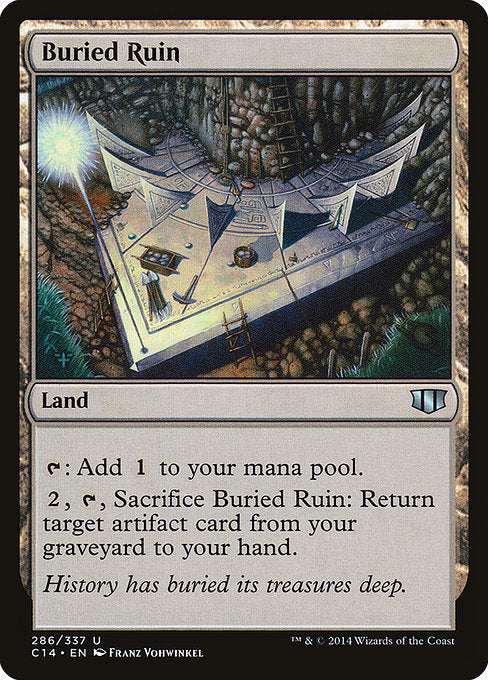 Buried Ruin - Commander 2014 - #286