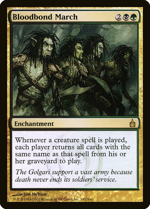 Bloodbond March - Ravnica: City of Guilds - #192