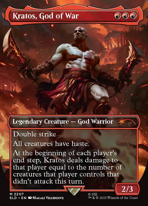 Kratos, God of War - Secret Lair Drop Series - #2207