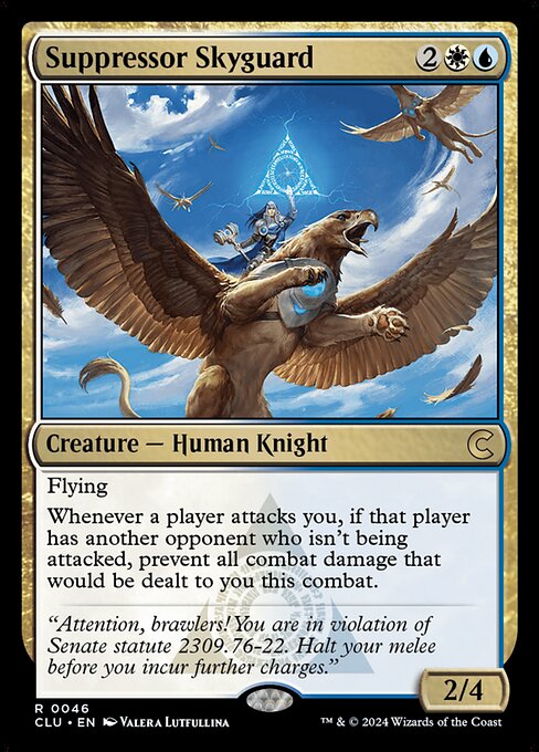 Suppressor Skyguard - Ravnica: Clue Edition - #46