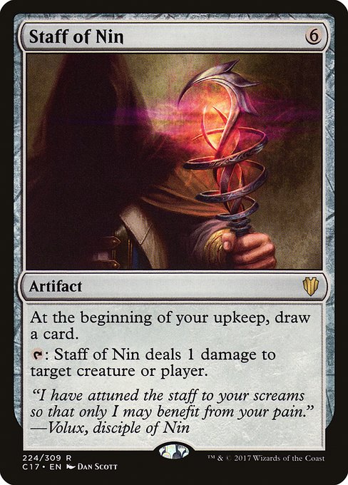 Staff of Nin - Commander 2017 - #224