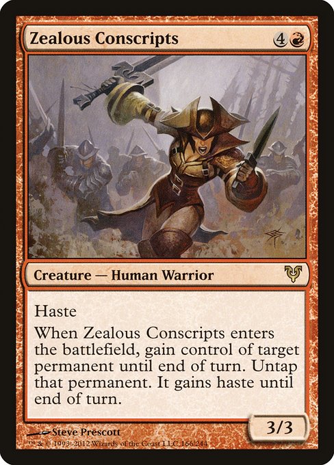 Zealous Conscripts - Avacyn Restored - #166