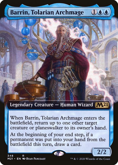 Barrin, Tolarian Archmage - Core Set 2021 - #348