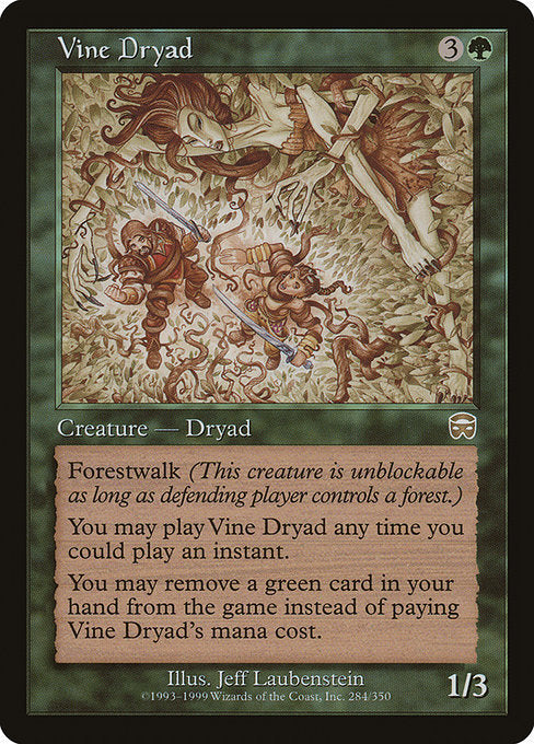 Vine Dryad - Mercadian Masques - #284